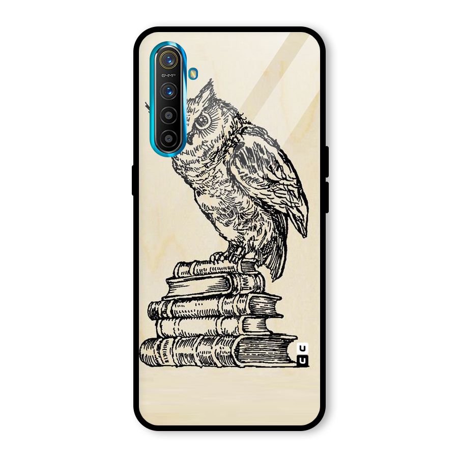 Book Owl Glass Back Case for Realme X2