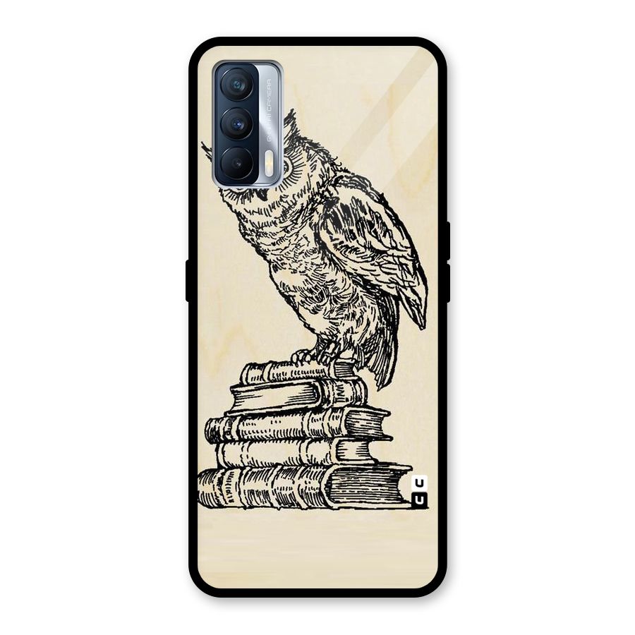 Book Owl Glass Back Case for Realme X7