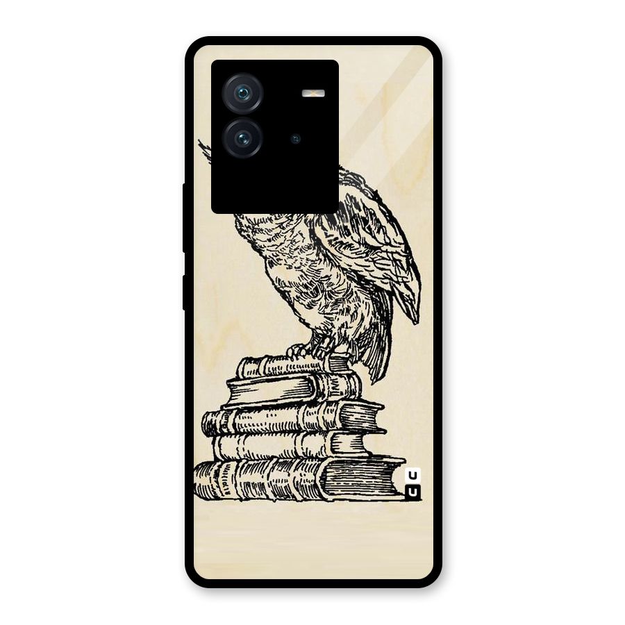 Book Owl Glass Back Case for Vivo iQOO Neo 6 5G
