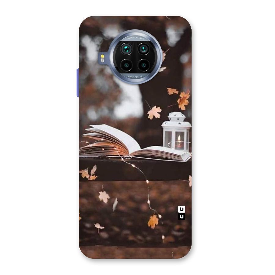 Book and Fall Leaves Back Case for Mi 10i