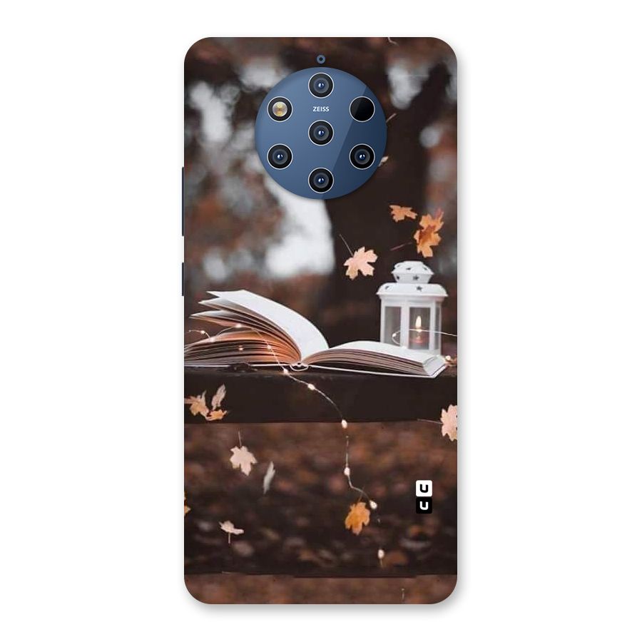 Book and Fall Leaves Back Case for Nokia 9 PureView