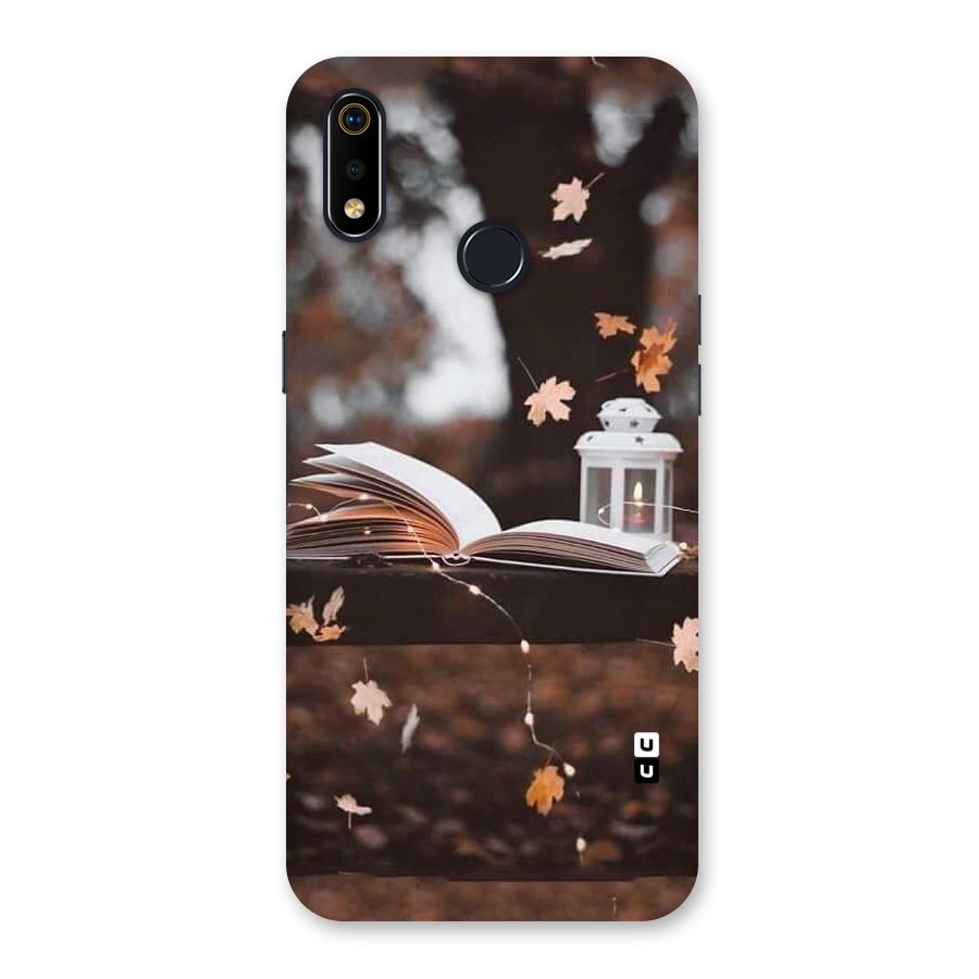 Book and Fall Leaves Back Case for Realme 3i