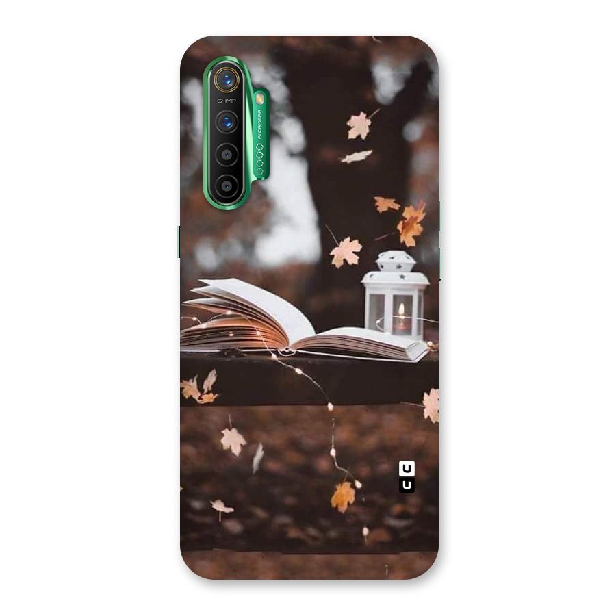 Book and Fall Leaves Back Case for Realme X2