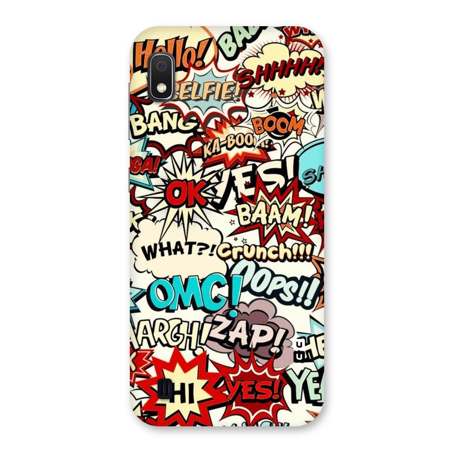 Boom Zap Back Case for Galaxy A10