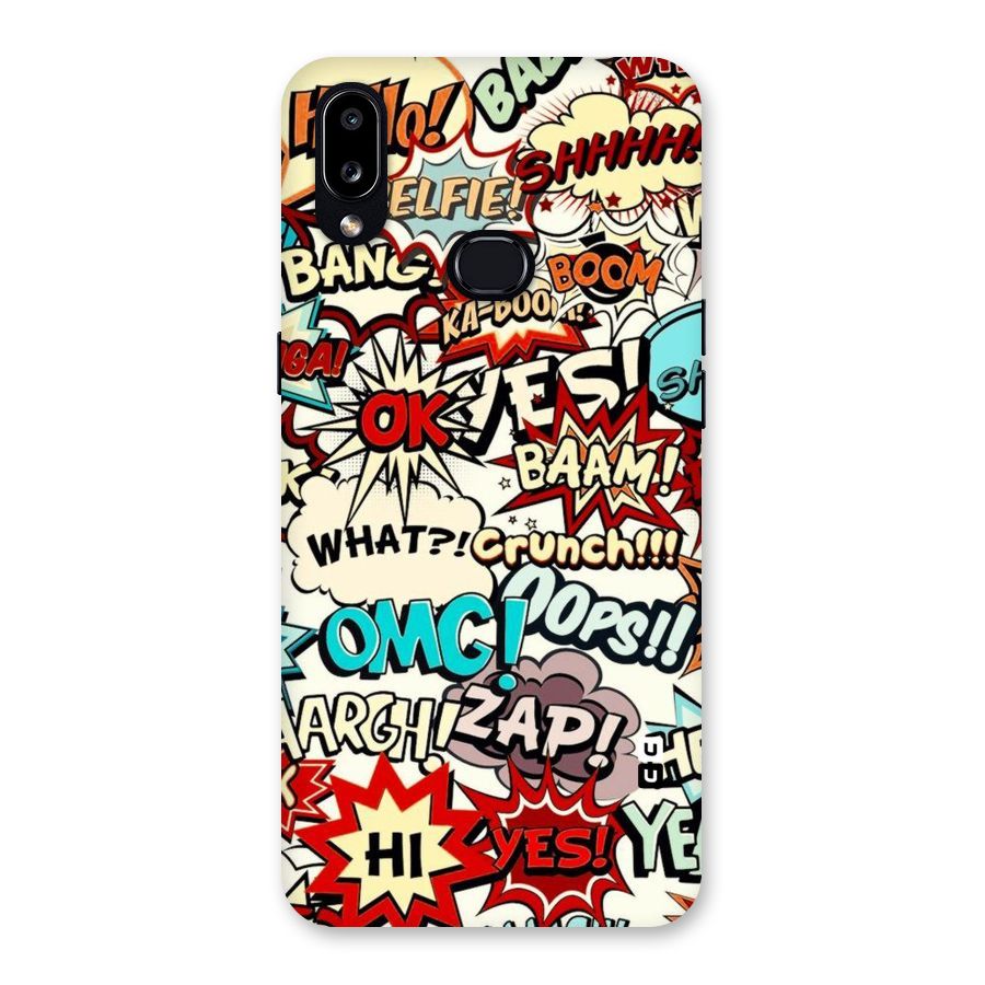 Boom Zap Back Case for Galaxy A10s