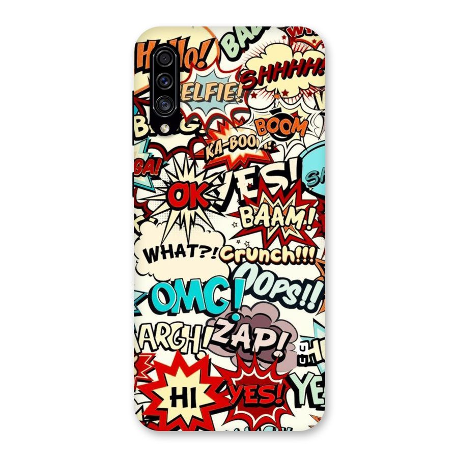 Boom Zap Back Case for Galaxy A30s