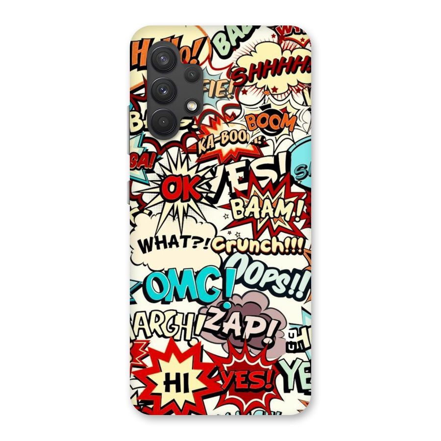 Boom Zap Back Case for Galaxy A32