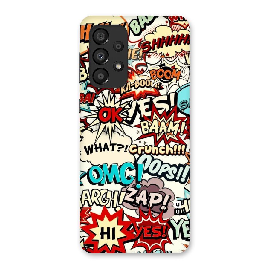 Boom Zap Back Case for Galaxy A33 5G