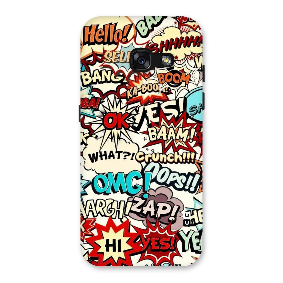 Boom Zap Back Case for Galaxy A3 (2017)