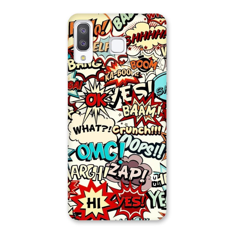 Boom Zap Back Case for Galaxy A8 Star