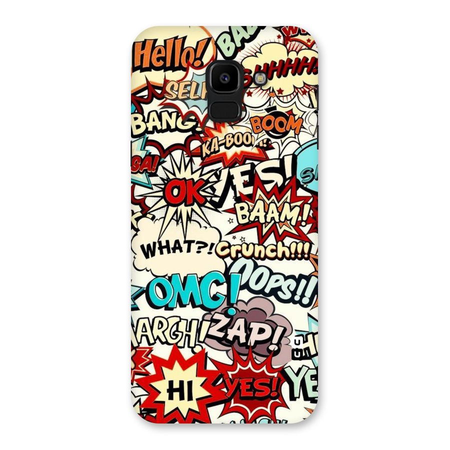 Boom Zap Back Case for Galaxy J6