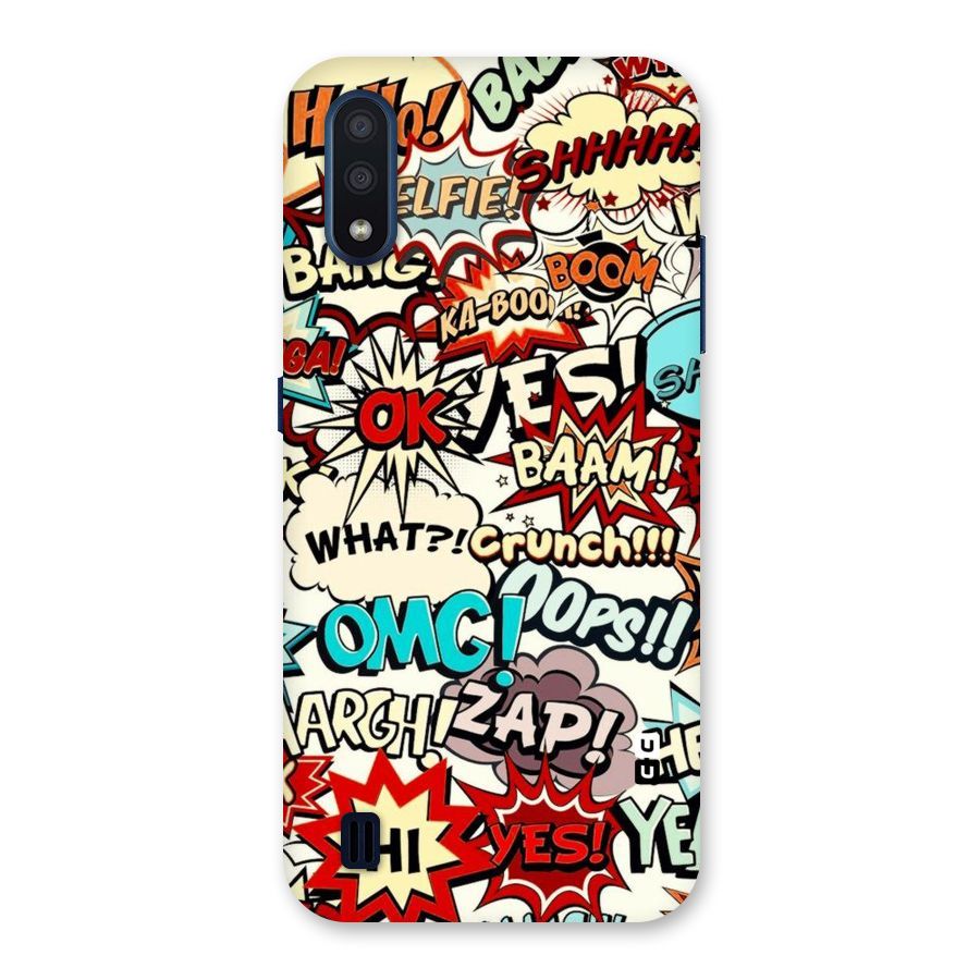 Boom Zap Back Case for Galaxy M01