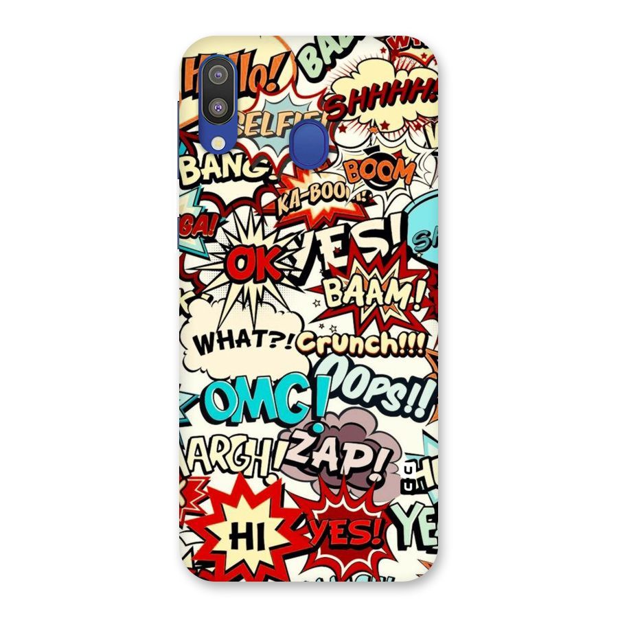 Boom Zap Back Case for Galaxy M20