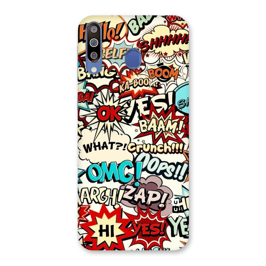 Boom Zap Back Case for Galaxy M30