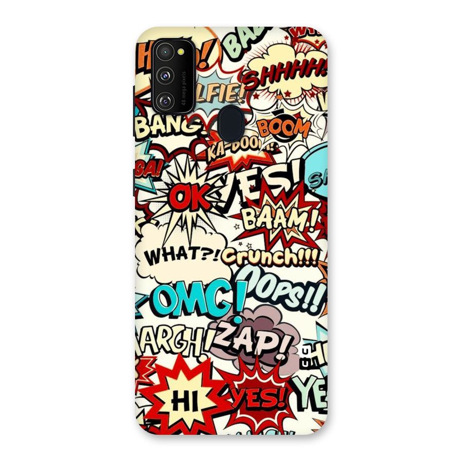 Boom Zap Back Case for Galaxy M30s