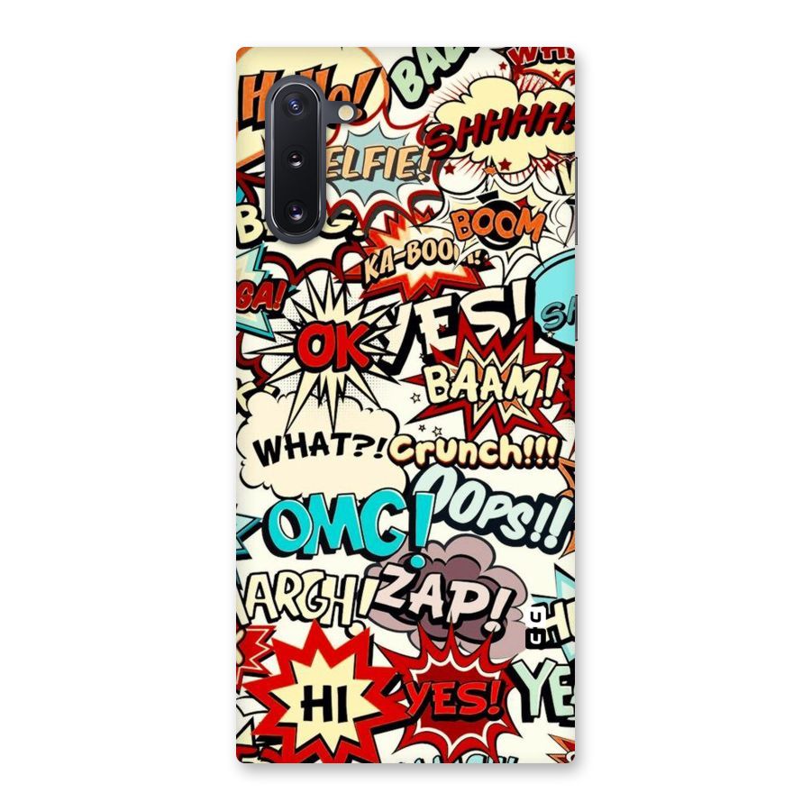 Boom Zap Back Case for Galaxy Note 10