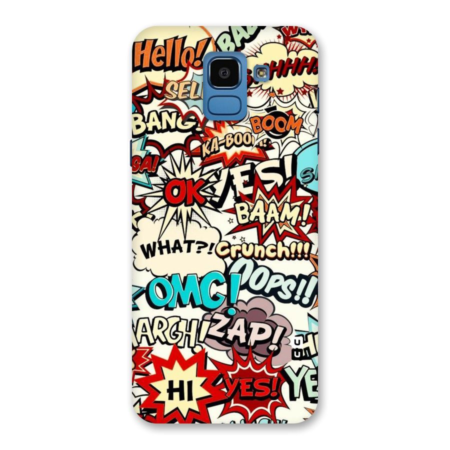 Boom Zap Back Case for Galaxy On6