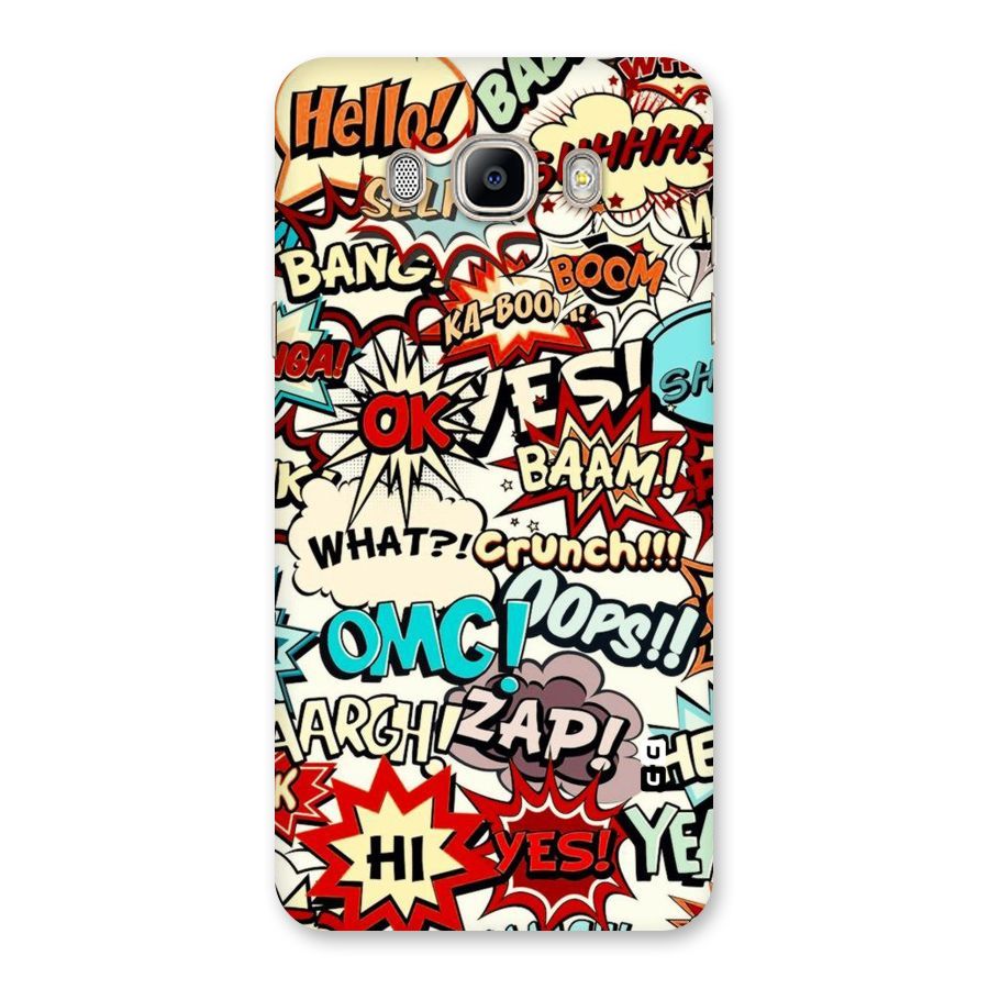 Boom Zap Back Case for Galaxy On8