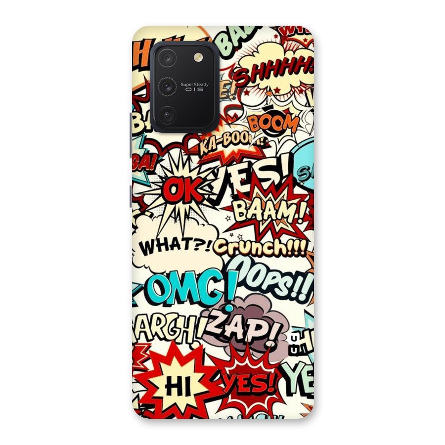 Boom Zap Back Case for Galaxy S10 Lite