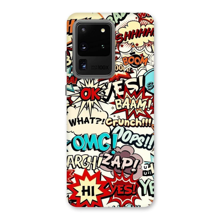 Boom Zap Back Case for Galaxy S20 Ultra