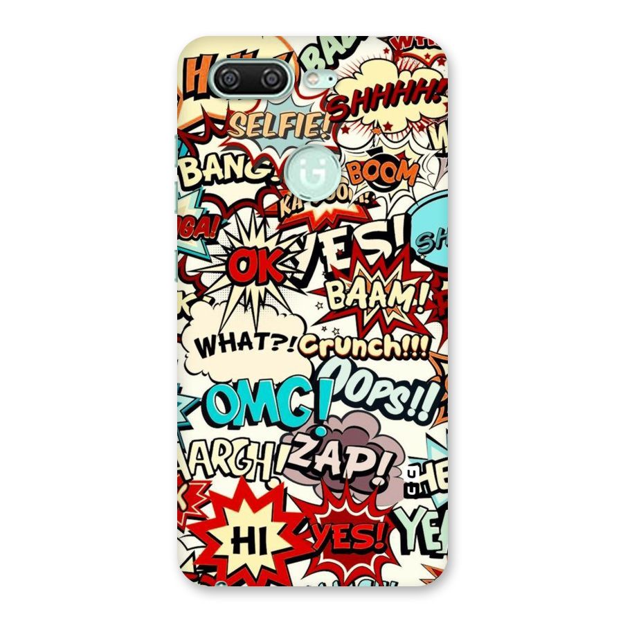 Boom Zap Back Case for Gionee S10