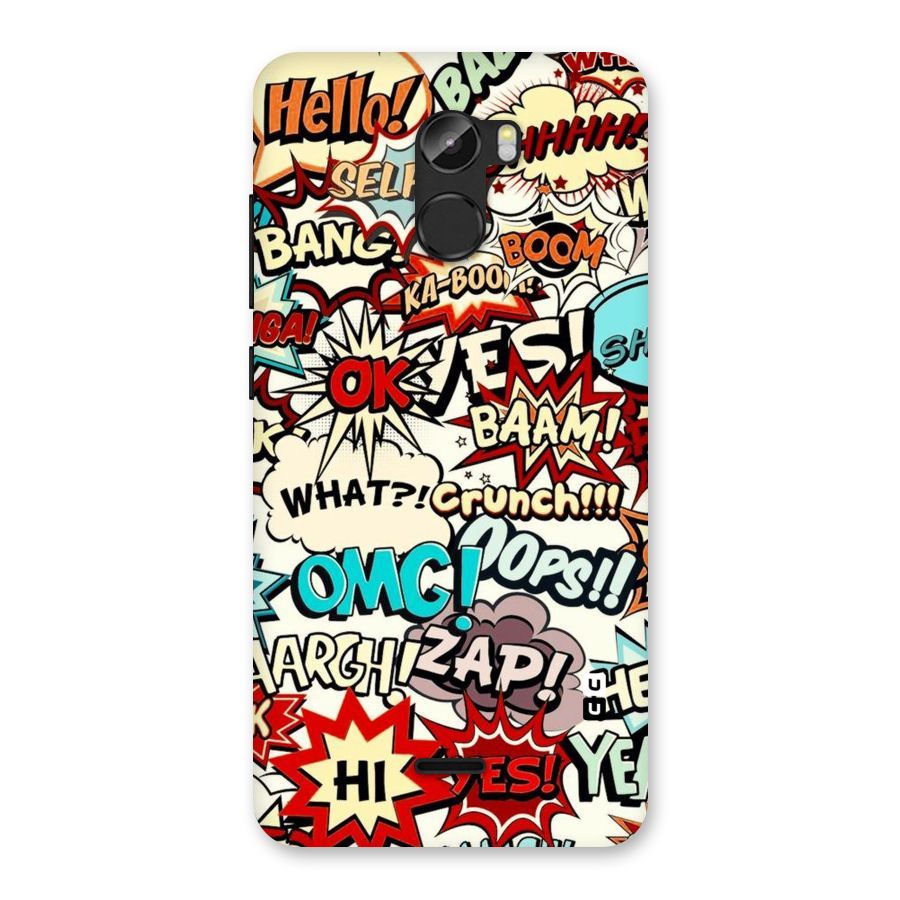 Boom Zap Back Case for Gionee X1