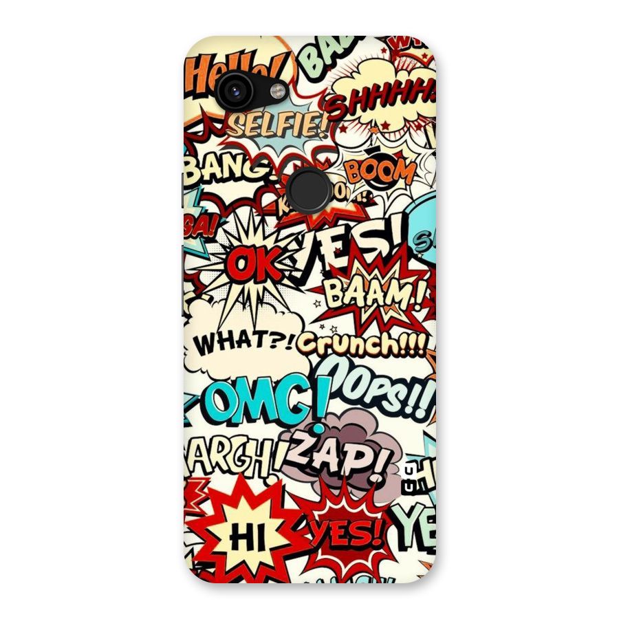Boom Zap Back Case for Google Pixel 3a