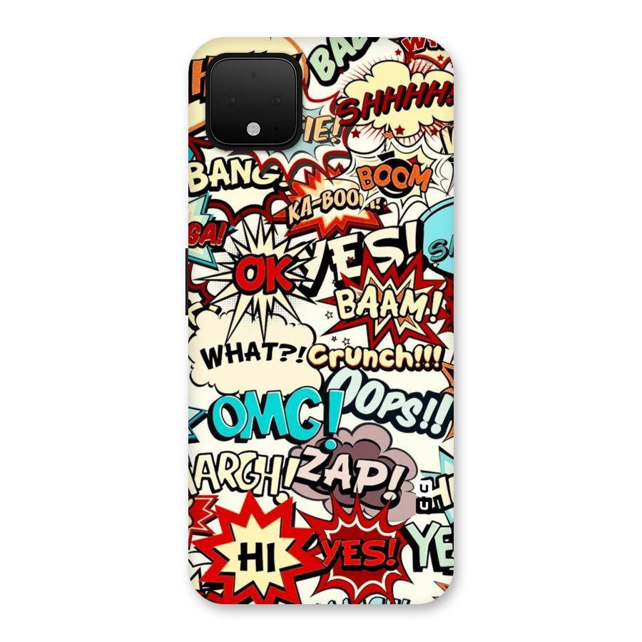 Boom Zap Back Case for Google Pixel 4 XL