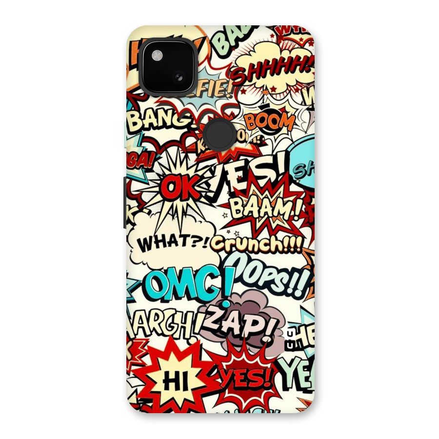 Boom Zap Back Case for Google Pixel 4a