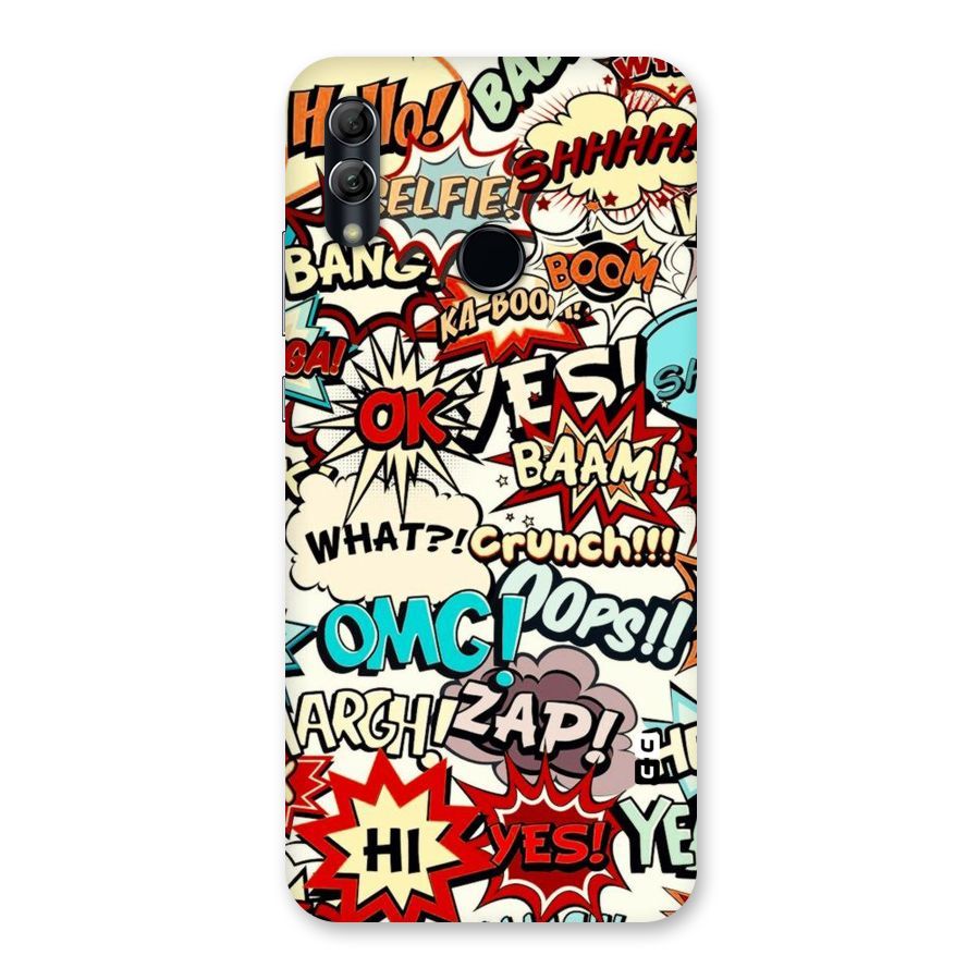 Boom Zap Back Case for Honor 10 Lite