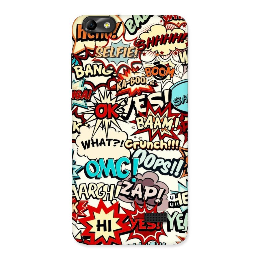 Boom Zap Back Case for Honor 4C