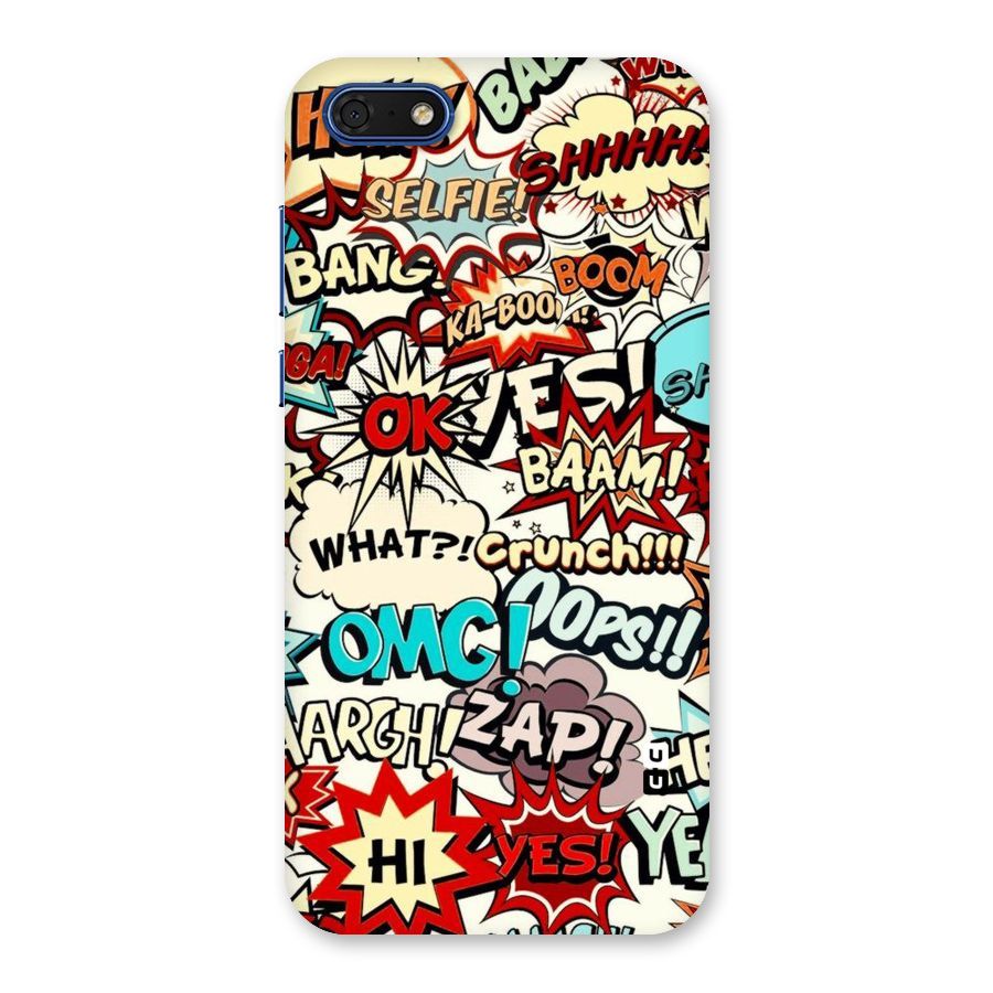 Boom Zap Back Case for Honor 7s
