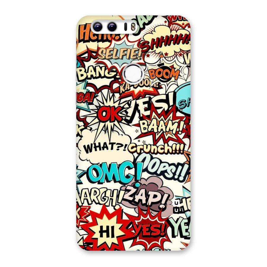 Boom Zap Back Case for Honor 8