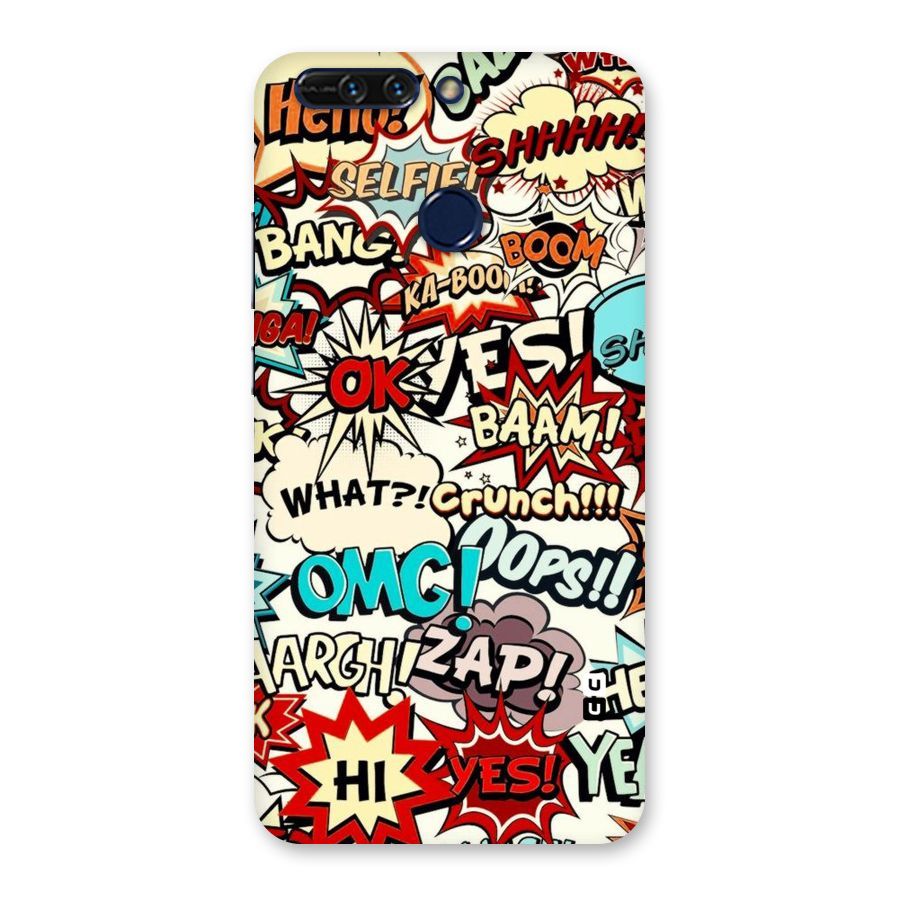 Boom Zap Back Case for Honor 8 Pro