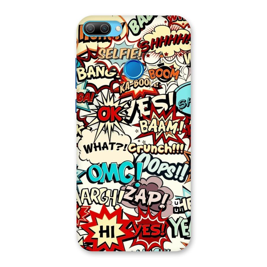Boom Zap Back Case for Honor 9N
