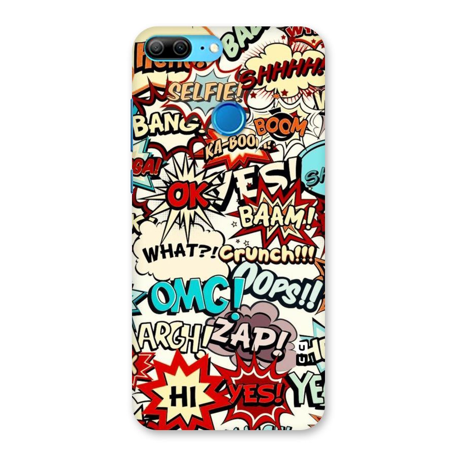 Boom Zap Back Case for Honor 9 Lite