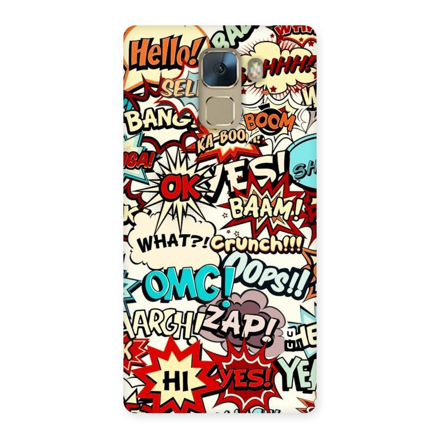Boom Zap Back Case for Huawei Honor 7