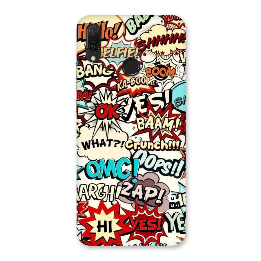 Boom Zap Back Case for Huawei Y9 (2019)