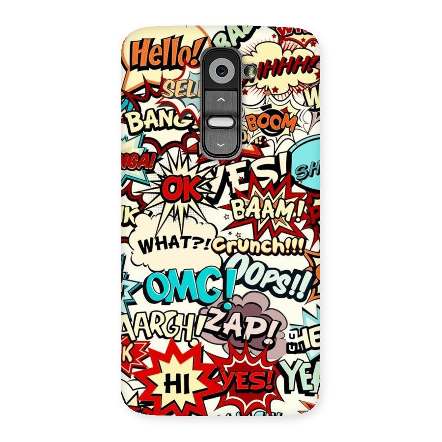 Boom Zap Back Case for LG G2