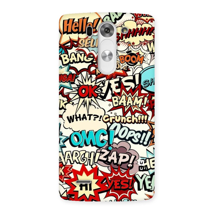 Boom Zap Back Case for LG G3 Beat