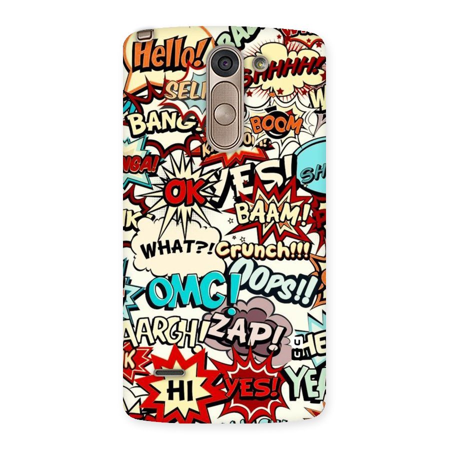 Boom Zap Back Case for LG G3 Stylus