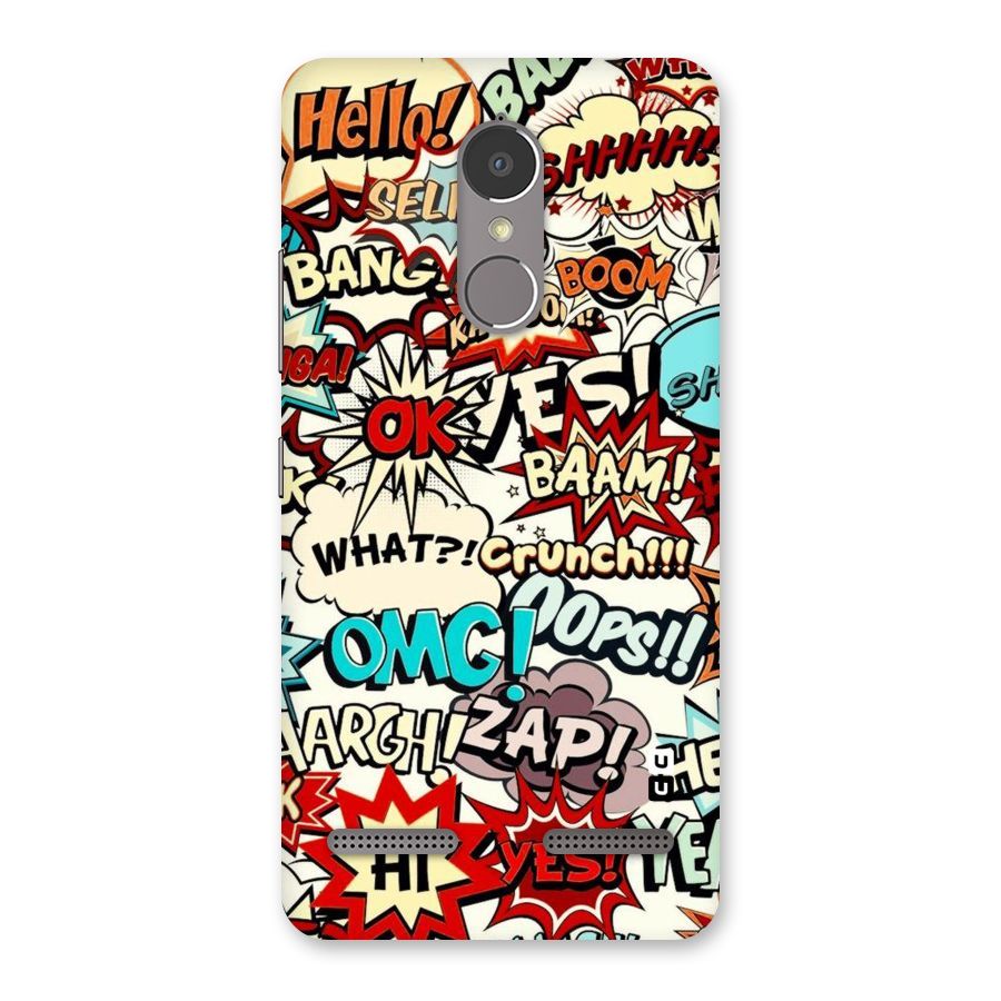 Boom Zap Back Case for Lenovo K6