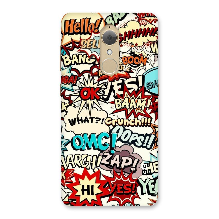 Boom Zap Back Case for Lenovo K8