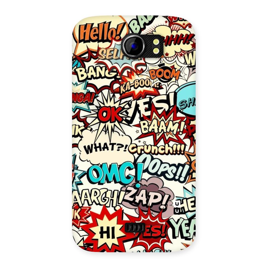Boom Zap Back Case for Micromax Canvas 2 A110