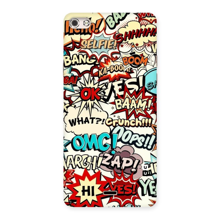 Boom Zap Back Case for Micromax Canvas Silver 5