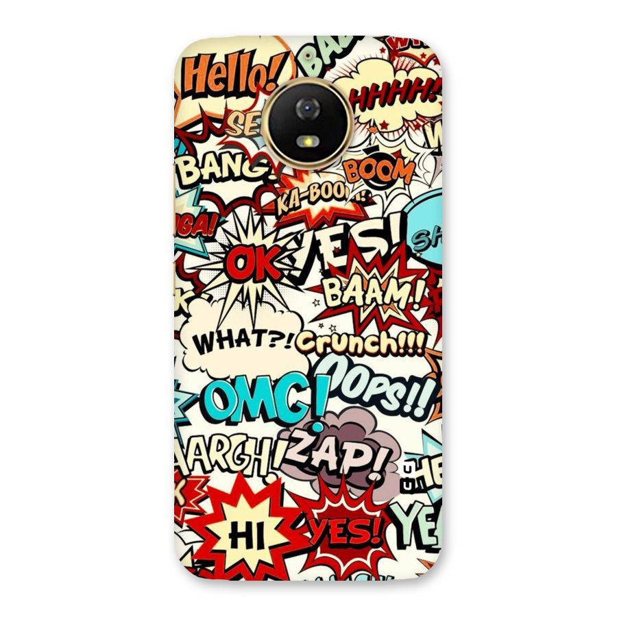Boom Zap Back Case for Moto G5s