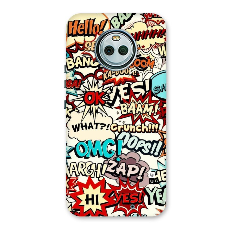 Boom Zap Back Case for Moto X4