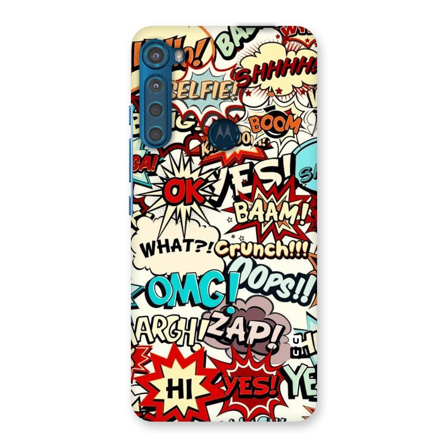 Boom Zap Back Case for Motorola One Fusion Plus