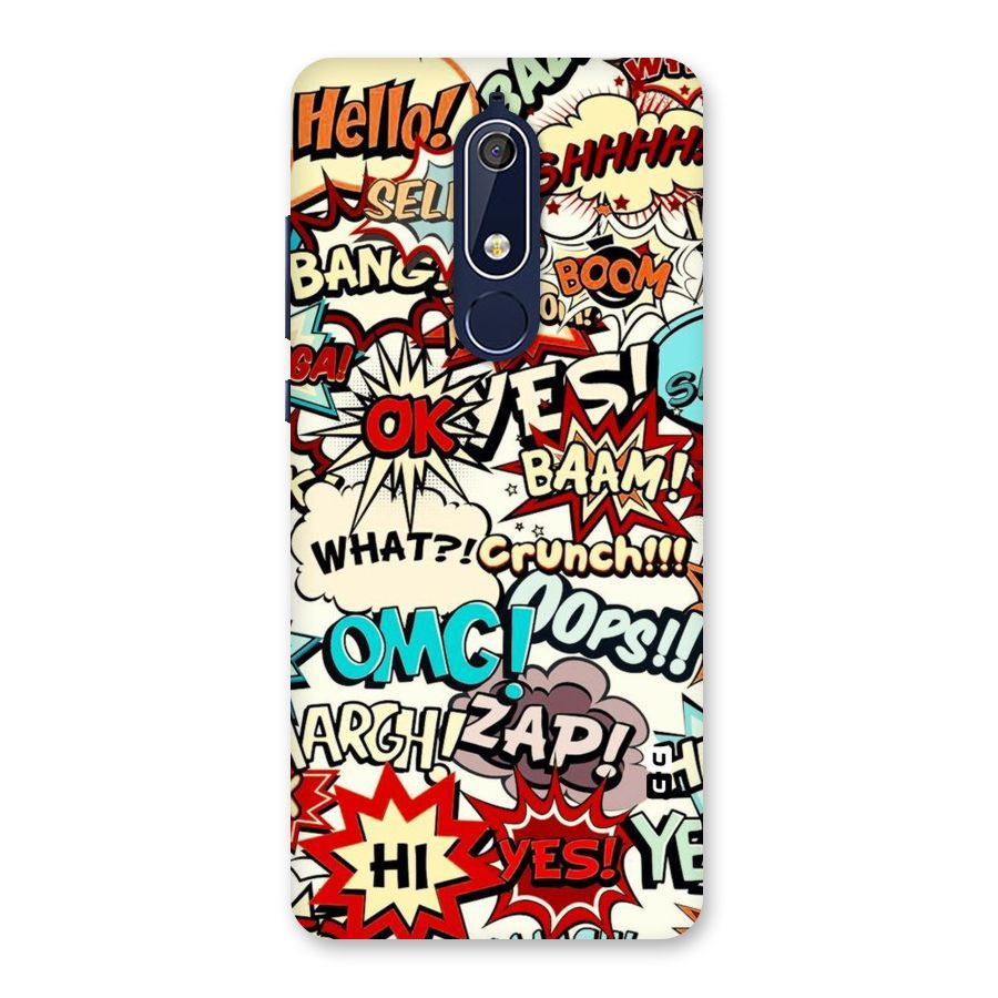 Boom Zap Back Case for Nokia 5.1