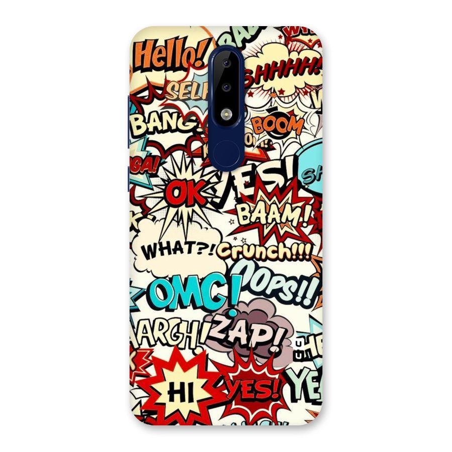 Boom Zap Back Case for Nokia 5.1 Plus
